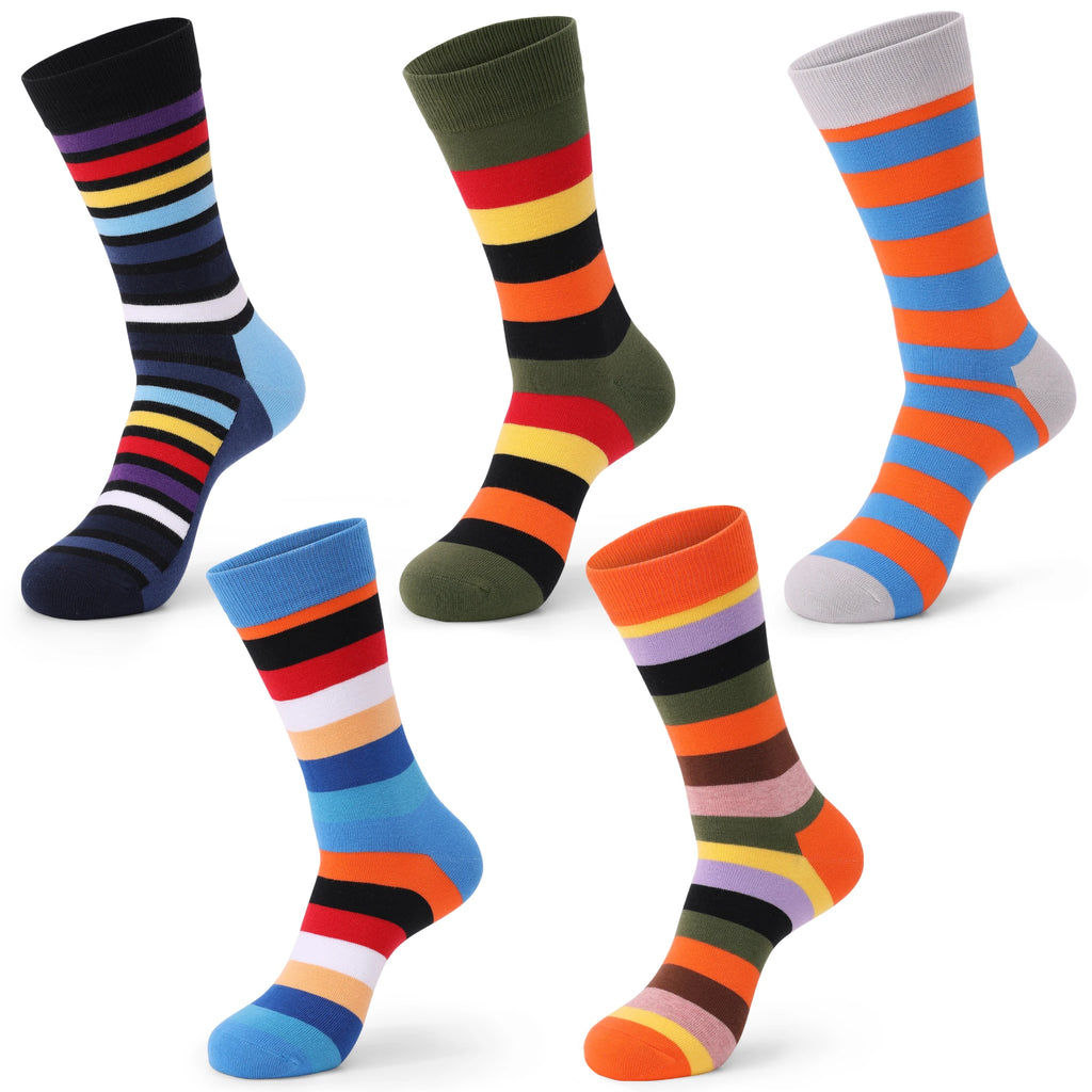 Men’s Argyle Cotton Crew Dress Socks Set
