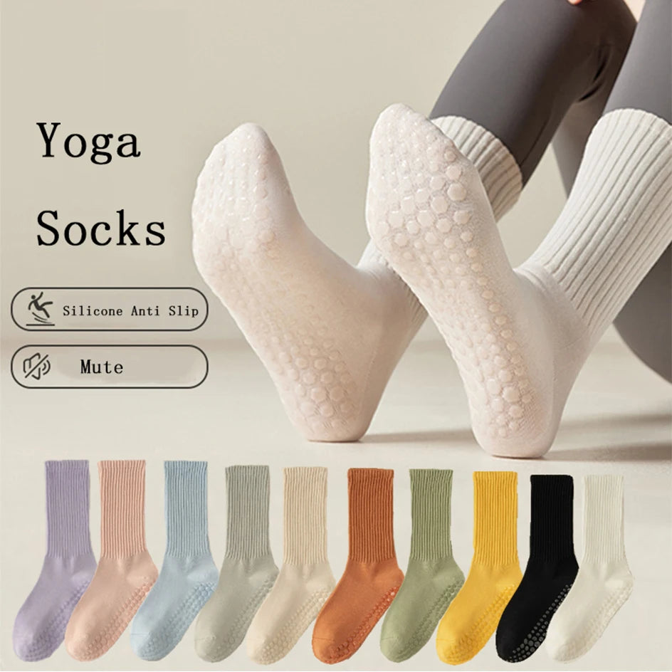 Women’s Non-Slip Yoga Pilates Training Socks
