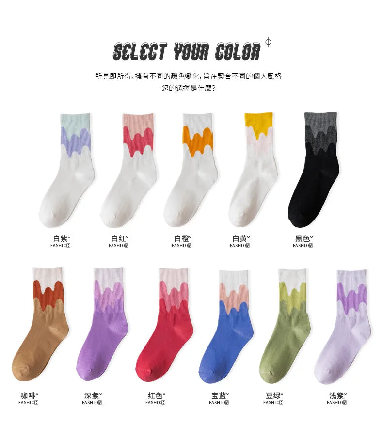 Kawaii Ice Cream Cinnamoroll Harajuku Socks