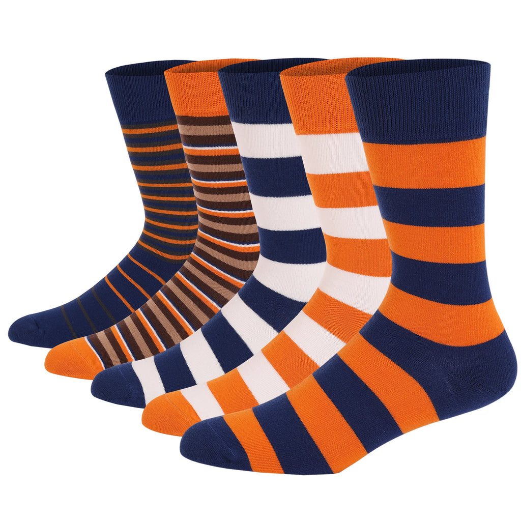 Men’s Argyle Cotton Crew Dress Socks Set