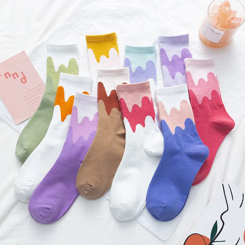 Kawaii Ice Cream Cinnamoroll Harajuku Socks