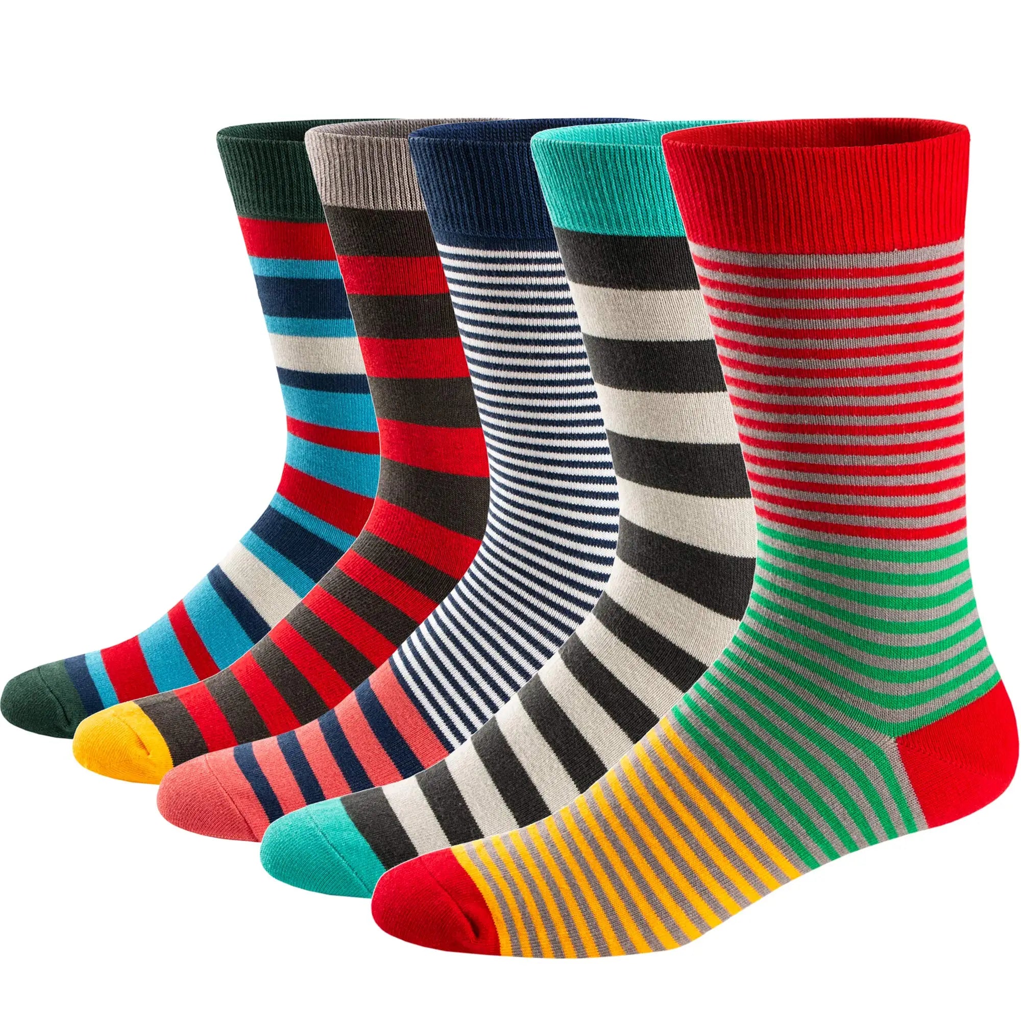 Men’s Argyle Cotton Crew Dress Socks Set