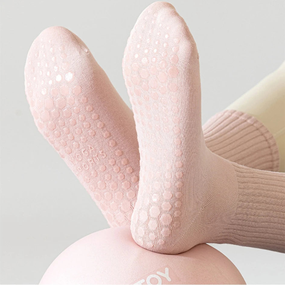 Women’s Non-Slip Yoga Pilates Training Socks