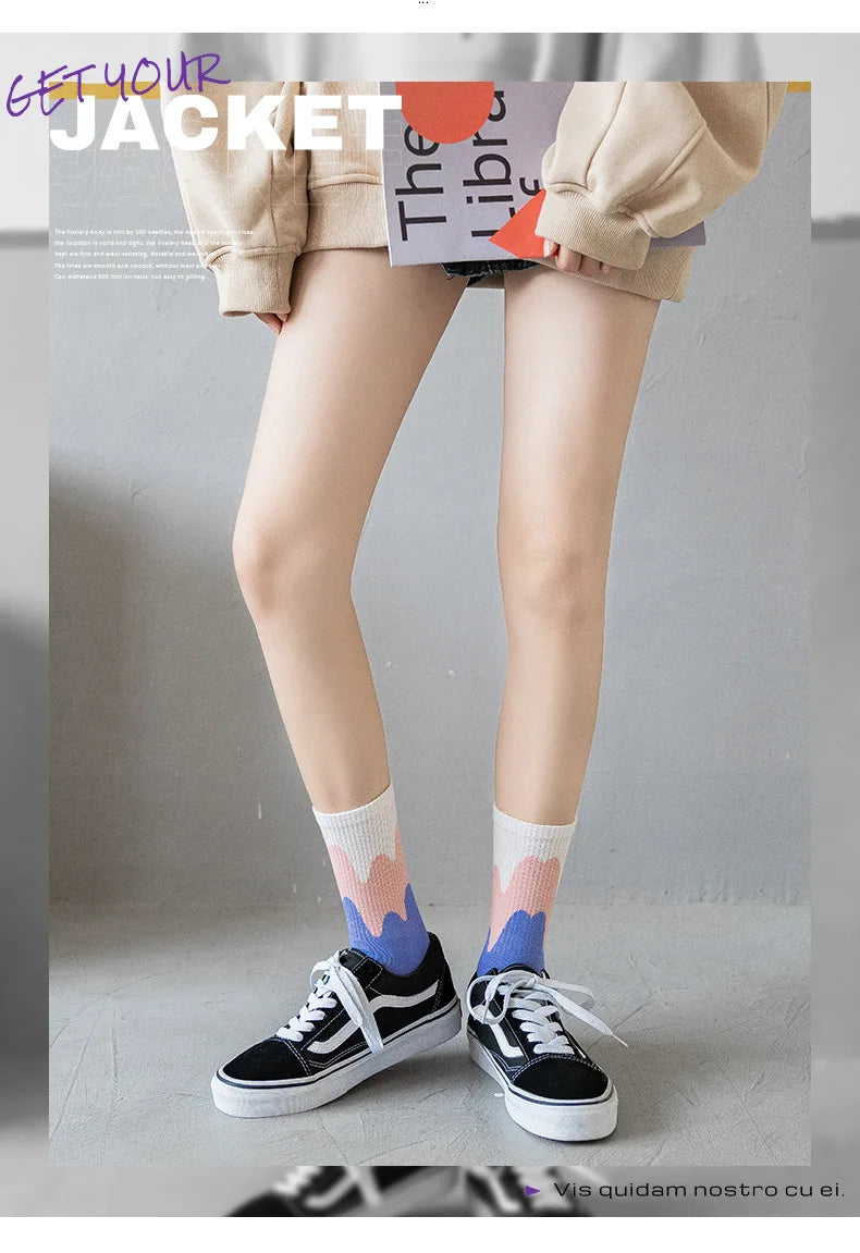 Kawaii Ice Cream Cinnamoroll Harajuku Socks