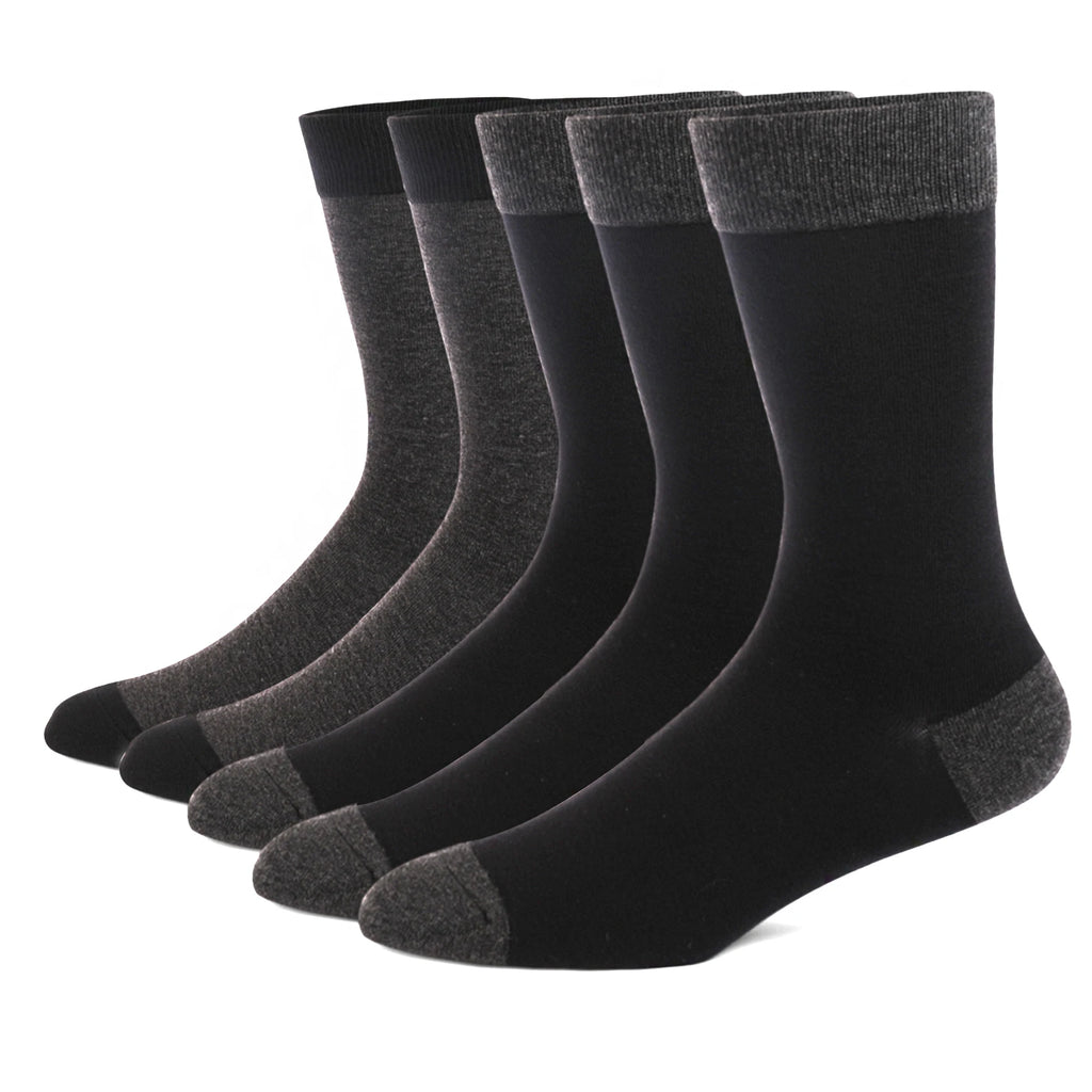 Men’s Argyle Cotton Crew Dress Socks Set