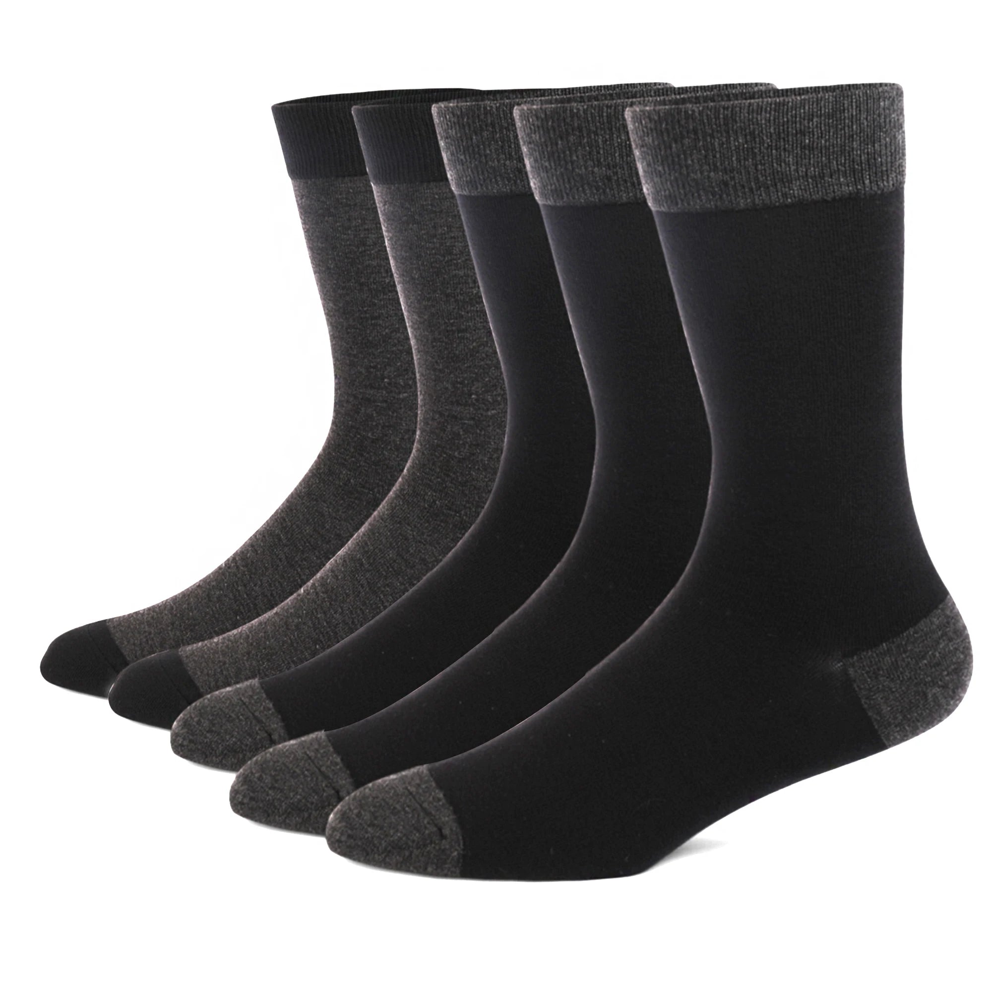 Men’s Argyle Cotton Crew Dress Socks Set